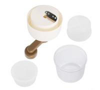 Máquina Manual para Granizados Portátil con Bandejas - Picadora de Hielo para Slushies y Bebidas - Plástico 22x12.5cm(Ice Crusher+Ice Tray)