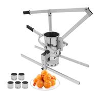 Máquina manual para hacer albóndigas, altura ajustable para hacer bolas de pescado, carne de res y cerdo