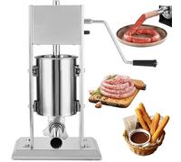 Máquina Manual Para Hacer Churros, 3l/5l/7l/10l Churrera Española Comercial Con 4 Boquillas Y 5 Tubos, Rellenadora De Mermelada De Frutas Latina Para Restaurantes Y Cafeterías 5L
