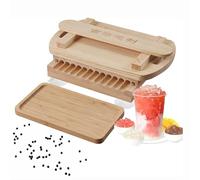 Máquina manual para hacer perlas de tapioca para té de burbujas y postres, crea perlas de tapioca de 15 mm, 19 mm y 22 mm