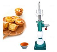 Máquina manual para hacer tartas de huevo, herramienta de prensa de masa antiadherente para masa de pastel y tazas de galletas, diseño de palanca sin esfuerzo para conchas de tarta uniformes perfectas