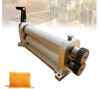 Máquina manual para laminar cera de abejas, herramienta para la producción de láminas de cera de abejas, aleación de aluminio, prensa de cera de abejas portátil, para la producción de panales 5.4mm