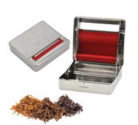 Máquina manual para liar cigarrillos para uso doméstico: herramienta fácil de usar para liar tabaco, ideal para principiantes y usuarios hab