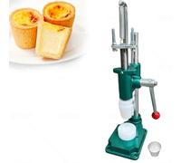 Máquina manual resistente de cáscara de tarta de huevo con moldes antiadherentes para panadería, tienda de postres y producción de alto volumen