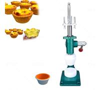Máquina manual resistente de cáscara de tarta de huevo con moldes antiadherentes para panadería, tienda de postres y producción de alto volumen