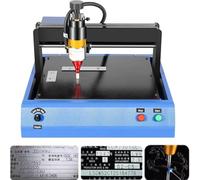 Máquina marcado metal eléctrica 400 W, máquina grabado joyería, dispositivo grabado por micropercusión plástico, para placas identificación acero, velocidad de 50 mm/s.,200 * 150mm