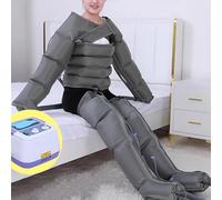 Máquina masajeadora de piernas de compresión de aire, instrumento de relajación de cuerpo completo para circulación del linfedema, alivio del dolor de hinchazón, botas de presoterapia de 6/4 cavidades