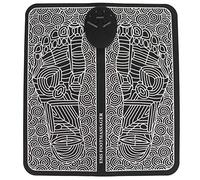 Máquina Masajeadora Pulso Eléctrico Inteligente Terapia Estera De Estimulación Muscular Masaje Automático Completo Circulación Masajeador Máquina Corporal Para Hombres Mujeres(Batería Ordinaria)