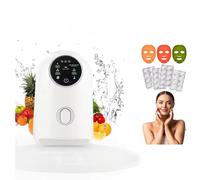 Máquina máscara collagene cara korean - Cuidado Facial de Belleza Natural Do-It-Yourself (DIY) - Recetas a Base de Colágeno & Frutas y Verduras. 32 Pastillas de colágeno & un molde
