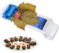 Máquina MEIYAXINWIN Sarma, hoja de vino Dolmer, rodillo Carne Vegetal, enrolladora simple de carne y verduras