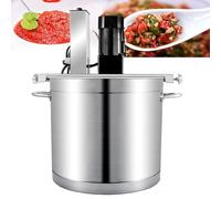 Máquina mezcladora automática comercial con raspador de mezcla de 4 cuchillas, velocidad ajustable para sopa, salsa de chile, bebidas, mermelada, preparación de gachas