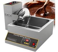 Máquina Mezcladora De Chocolate Comercial 2025 Con Horno De Fusión: Tanque De Acero Inoxidable, Agitación Automática Y Control De Temperatura Para Un Acabado De Chocolate Brillante. 12KG