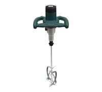 Máquina mezcladora de concreto portátil de doble polo de 1800 W | Agitador mezclador de paletas de 6 engranajes | Herramienta eléctrica for agitar mezclas con cable de 6,56 pies(U+S)
