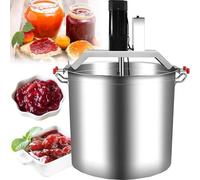 Máquina mezcladora eléctrica comercial, raspador de 4 cuchillas para mermelada, salsa, relleno, condimento, mezcla eficiente de alimentos (40 L)