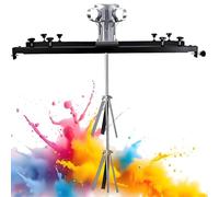 Máquina mezcladora eléctrica de tanque, agitador de pintura con hélice plegable, abrazadera ajustable, para disolvente de tinta, agitador IBC