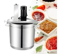 Máquina mezcladora eléctrica para salsa de mermelada, mezclador comercial de alimentos con raspador de 4 cuchillas, ideal para hacer mermelada, salsa, relleno, condimento y agitar salsa de sopa