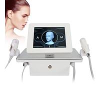 Máquina Microagujas Rf Para Lifting Facial, Reafirmante Piel, Eliminación De Estrías Rejuvenecimiento Piel Con 2 Asas, Para Terapia De Eliminación Arrugas Y Belleza Facial