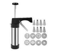 Máquina Multifuncional para Churros Huecos,Máquina para Hacer Galletas | para hacer churros higiénica y segura, de Churros Huecos con 8 Caños Laminadores para Postres Galletas y Tartas