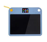 Máquina multifuncional para ejercicios infantiles, aprendizaje Pinyin chino, matemáticas, caracteres chinos, modismos, poesía antigua, tabla de dibujo a mano (31*26*2cm, azul)