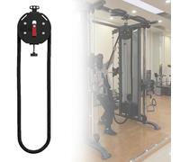 Maquina Musculacion Cuerda Infinita Silenciosa para Apartamento Resistencia Ajustable 30kg Equipo Fitness Portatil para HIIT Cardio Fuerza Sin Montaje Ahorra
