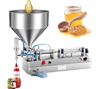 Máquina neumática de llenado de pasta líquida de 5 a 1500 ml, llenadora automática de botellas de miel con pedal, para crema, champú, cosmético, aceite de miel