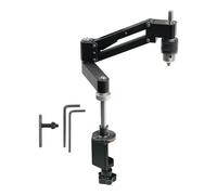 Máquina Neumática De Roscar,Ajustable Con Precisión Y De Alta Resistencia | Brazo de Taladro Flexible con Base en Voladizo | para Procesos de Metalurgia, Mecanizado, Roscado, Taller Industrial y Garaj