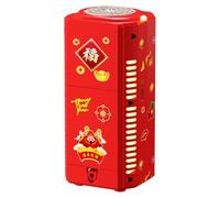 Máquina para burbujas | 20 agujeros para eventos temáticos con sonido y máquina para burbujas de fiestas - Ideal para eventos bodas, cumpleaños, discotecas, festivales, carnavales y pistas de baile