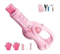 Máquina para burbujas de | Líquido de secado rápido | Soplador automático con música | Para fiestas familiares, cumpleaños, guirnaldas, para casa y vida, interior y exterior