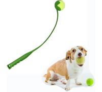 Máquina para Buscar Perros, Lanzador automático de Bolas con Herramienta de Recogida, Mango Largo para Jugar sin Esfuerzo, Ejercicio para Mascotas y Asistente de Entrenamiento