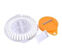- Máquina para Cortar Patatas Fritas de microondas, Chip Maker y rebanadora - Rebanadora de Patatas crujientes de Frutas Hechos en casa Snack Chips Rack Tray Easy Set Accesorios