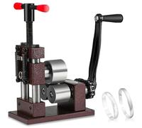 Máquina Para Doblar Anillos Y Pulseras, Herramienta De Formado De Joyería Heavy Duty Para Anillos Cucharas Y Pulseras, Dobladora De Metal Para Alambre Y Lámina, Herramientas De Joyería red iron-wheel