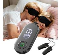 Máquina para dormir CES con clip para la oreja, ayuda a dormir con 9 niveles, 3 modos, estimulación contra el insomnio, portátil, estimulador del nervio vago con batería de 2 semanas, probado