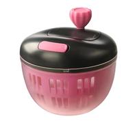 Máquina para ensaladas - 800 ml - de lechuga | Deshidratador de verduras con tazón de lavado de alimentos y colador, secador de lechuga, herramienta de cocina para escurrir portátil, tamaño