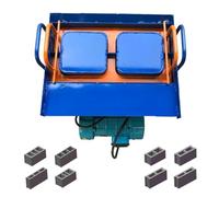 Máquina para fabricar bloques de hormigón, máquina eléctrica hueca, formación rápida 45s, frecuencia de vibración 212 veces/min, producción eficiente de 30 ladrillos/hora