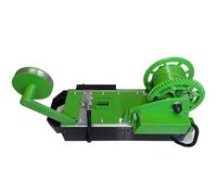Máquina para fabricar filamentos para impresora 3D, reciclaje de botellas para mascotas, control digital de temperatura, bajo ruido, para fabricantes de bricolaje y estudios pequeños, color verde