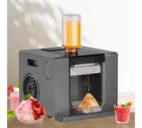 Máquina para Fabricar Hielo En Forma De Copo De Nieve, Máquina para Hacer Hielo Raspado, Trituradora De Hielo Eléctrica Comercial, para El Hogar, Restaurantes Y Camiones De Comida. Grey