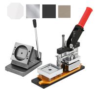 Máquina Para Fabricar Imanes Fotográficos Para Hacer Imanes De Nevera DIY Con Máquina De Botones Cortador Papel Crear Insignias,1 Cortador Papel,200 Juegosconsumibles 2x2in,con Fabricación Insignias