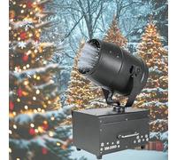 Máquina para fabricar nieve oscilante de bajo ruido, soplador de nieve artificial para bodas, máquina para fabricar nieve de alta potencia para interiores y exteriores.