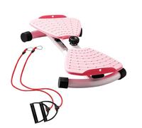 Máquina para Girar Cintura,Entrenador Abdominal Multifuncional - Tabla de Silenciosa con Bandas de Resistencia para Gimnasio en Casa Fortalecimiento Core Fitness en Apartamento