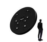 Máquina para Girar la Cintura,Disco de Fitness para Torsión Abdominal,Máquina de con Capacidad 90 kg e Imanes - Para Adelgazar Masaje Pies Entrenamiento Equilibrio Y Modelado