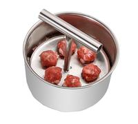Máquina Para Hacer Albóndigas De Acero Inoxidable, 6/12 Bolas, Máquina Para Hacer Albóndigas De Acero Inoxidable, Ninguna, Molde Antiadherente Para Albóndigas De Cocina, Máquina Para Hacer Albóndigas