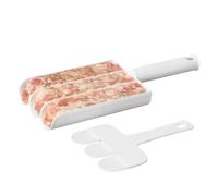 Máquina para hacer albóndigas, molde de albóndigas de cocina, para hacer bolas de albóndigas, cuchara multifunción para albóndigas con pala de corte, herramienta para hacer albóndigas de arroz para