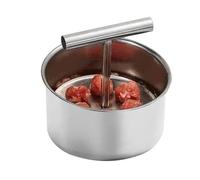 Máquina Para Hacer Albóndigas- Prensa Manual De Cocina, Molde Doméstico De Acero Inoxidable, Herramienta Para Dar Forma A 6/12 Bolas, Dispositivo Antiadherente De Alimenticio, Utensilio De Cocin