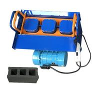 Máquina para hacer bloques de hormigón, formación rápida de 45 segundos, 30 bloques por hora para uso doméstico y agrícola