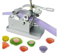 Máquina para Hacer Borlas De Papel, Flecadora Manual para Manualidades DIY, Longitud Y Anchura Ajustables, Herramienta De Corte De Papel 3D, No Requiere One Color Upgraded
