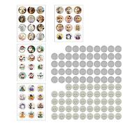 Máquina para hacer botones, máquina de prensa para decoraciones personalizadas, regalo único, 48 piezas de insignias