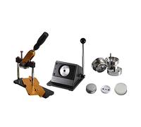 Maquina para Hacer Chapas, Juego de equipos de bricolaje, producción Manual de insignias, máquina de 25mm-72mm con botones de Pin de insignia de molde(72mmBadge machine)