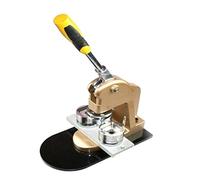 Maquina para Hacer Chapas, Máquina for hacer insignias Manual, cortador ajustable for botones de 25mm/32mm/44mm/58mm/75mm, máquina for hacer botones de insignias(44mm)