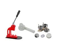 Maquina para Hacer Chapas, Máquina for hacer insignias, máquina for hacer pegatinas for nevera, máquina for hacer botones, prensa de insignias de 58mm, máquina for hacer pecheras