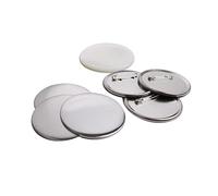 Maquina para Hacer Chapas, Nuevas piezas for hacer botones de insignia en blanco 25/32/37/44/50/56/58MM for máquina for hacer botones suministros parte DIY insignias Set 50 uds/100 Uds(50sets,75MM)